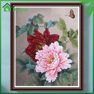 【Doub X ✮】ภาพวาดสีน้ํามัน ตามตัวเลข DIY สําหรับตกแต่งผนังบ้าน 40x50 ซม. ✮