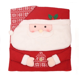 ดู| ผ้าคลุมเก้าอี้ ลายซานตาคลอส ป้องกันรอยขีดข่วน สําหรับตกแต่งเก้าอี้ เทศกาลคริสต์มาส