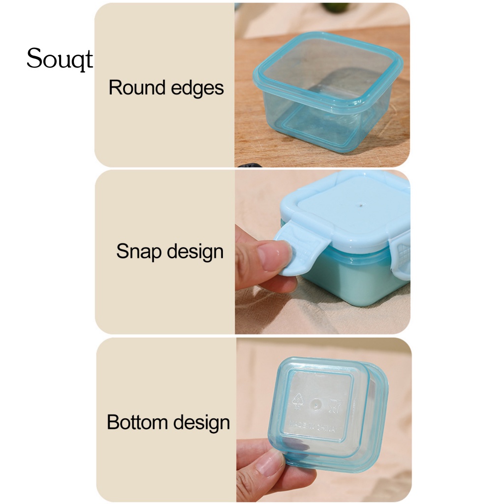 souqt-กล่องเก็บอาหาร-วางซ้อนกันได้-ขนาดเล็ก-พร้อมฝาปิด-ปลอด-bpa-และใส-สําหรับตู้เย็น