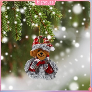 &lt;BH&gt; ตุ๊กตาฟิลเลอร์ต้นไม้ ซานตาคลอส หมีน่ารัก ขนาดเล็ก สําหรับตกแต่งเทศกาลคริสต์มาส