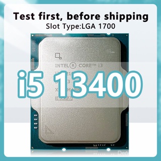 【ใหม่】เมนบอร์ด Cpu Core i5-13400 1.8GHz L3=20MB 65W 10 Cores 16 Thread 7nm 13th Generation CPU LGA1700 สําหรับเดสก์ท็อป Z690 13400