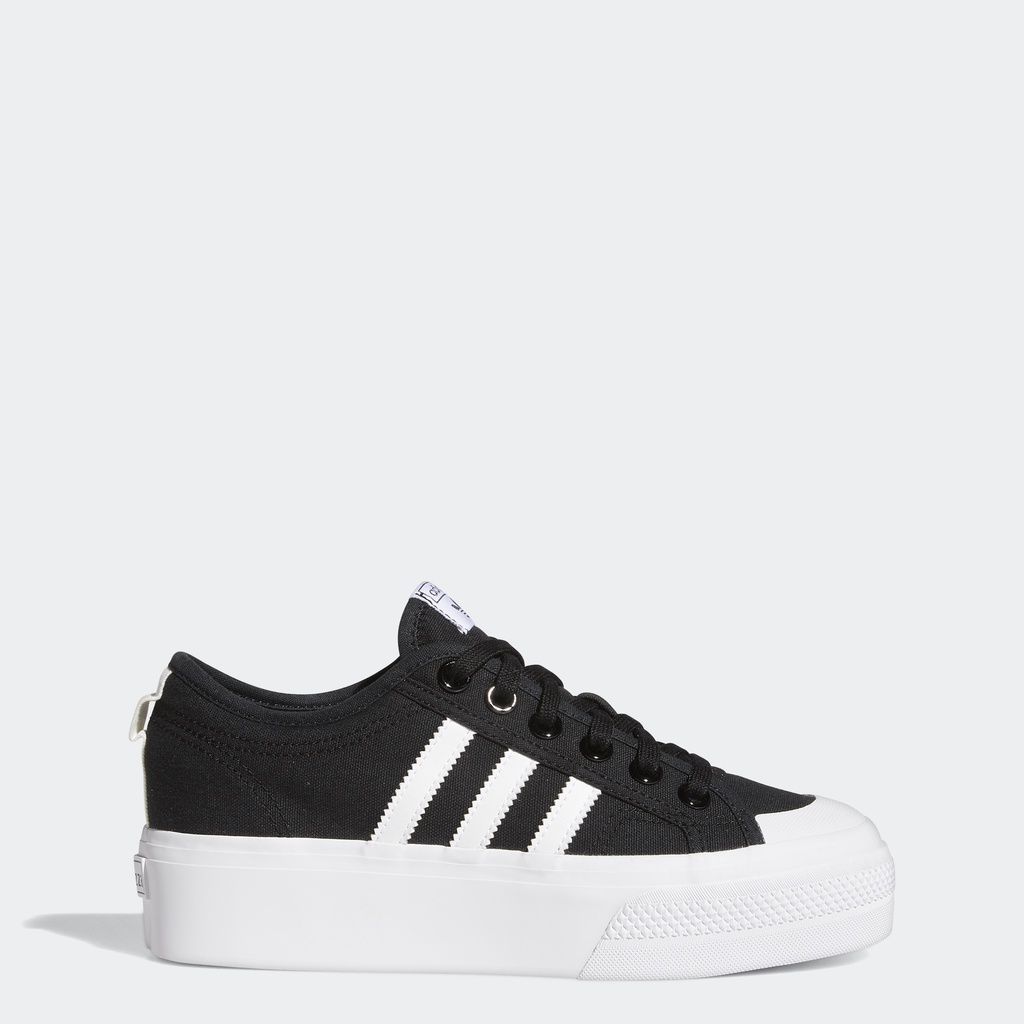 adidas-ไลฟ์สไตล์-รองเท้าพื้นหนา-nizza-ผู้หญิง-สีดำ-fv5321