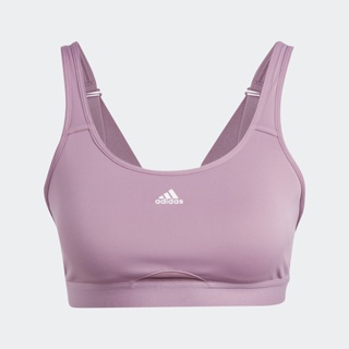 adidas เทรนนิง สปอร์ตบราซัพพอร์ตระดับสูง adidas TLRD Move ผู้หญิง สีชมพู IJ5746