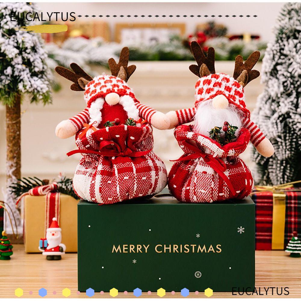 eutus-ตุ๊กตากวางเอลฟ์-ไร้หน้า-ของขวัญคริสต์มาส-สําหรับตกแต่งบ้าน