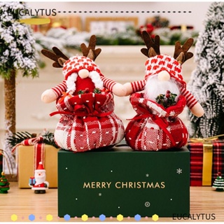 Eutus ตุ๊กตากวางเอลฟ์ ไร้หน้า ของขวัญคริสต์มาส สําหรับตกแต่งบ้าน
