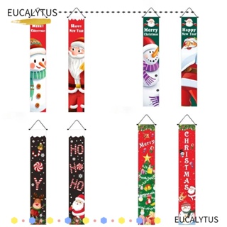 Eutus ขายดี เครื่องประดับ รูปซานตาคลอส สโนว์แมน คริสต์มาส