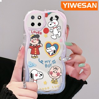 ใหม่ เคสโทรศัพท์มือถือแบบนิ่ม ใส กันกระแทก ลายการ์ตูนสนูปปี้ สําหรับ Realme C12 C15 C21 C25 C25s Narzo 20 Narzo 30A Narzo 50A