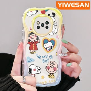 เคสโทรศัพท์มือถือแบบนิ่ม ใส กันกระแทก ลายการ์ตูนสนูปปี้ สีครีม สําหรับ Xiaomi Poco X3 NFC Poco X3 Pro Poco X3 GT Poco X4 NFC X4 GT M3 F4