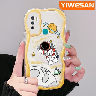 เคสโทรศัพท์มือถือใส แบบนิ่ม ลายดวงจันทร์ กันกระแทก สําหรับ Infinix Hot 9 Pro Hot 9 Play Hot 12 Play