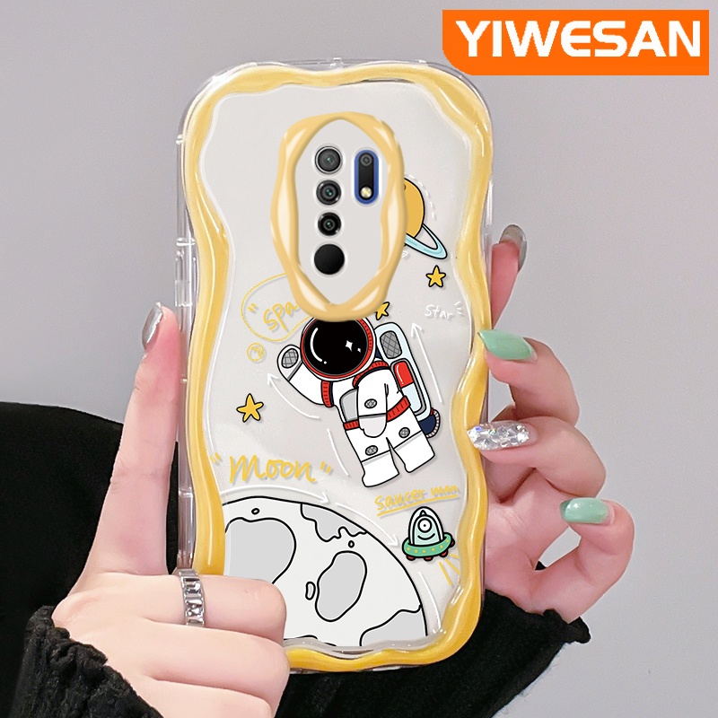 เคสโทรศัพท์มือถือแบบนิ่ม-ใส-กันกระแทก-ลายดวงจันทร์อวกาศ-แฟชั่น-สําหรับ-xiaomi-redmi-10-prime-10c-9-prime-12c-poco-c55-poco-m2
