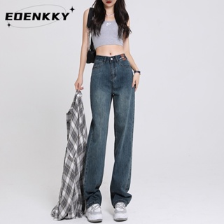 EOENKKY  กางเกงขายาว กางเกงเอวสูง สไตล์เกาหลี แฟชั่น 2023 NEW  Comfortable Chic Unique fashion A23L076 36Z230909