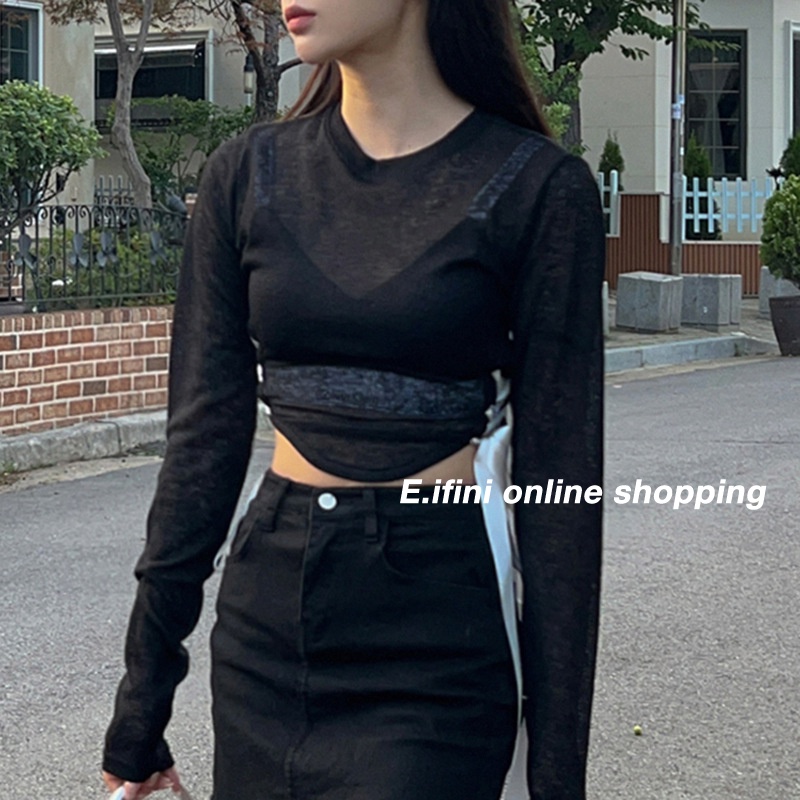 e-ifini-เสื้อครอป-เสื้อแฟชั่นผู้หญิง-สีพื้น-สําหรับผู้หญิง-ใส่ไปคลับ-ปาร์ตี้-2023-new-high-quality-trendy-stylish-สบาย-a99j7dm-36z230909