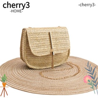 Cherry3 กระเป๋าสะพายไหล่ แต่งสายโซ่โลหะ รูปเปลือกหอย แฟชั่นสําหรับสตรี