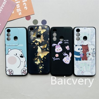 เคสสําหรับ itel Vison 3 Plus / P38 Pro เคส TPU นิ่ม ส่งแบบสุ่ม สําหรับ moedl ของคุณ รูปแบบสีสุ่ม (ลายที่มีสีสัน สีดํา หรือสีขาว เคส)