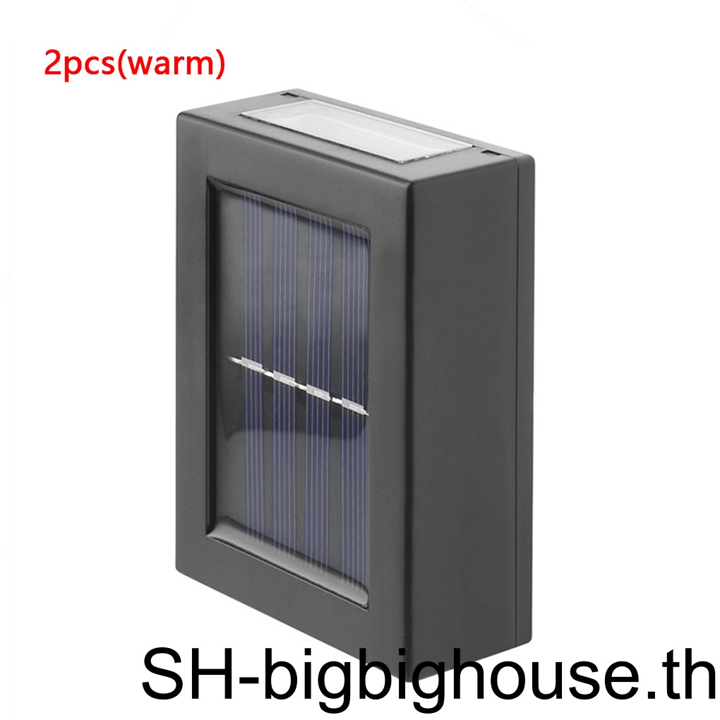 โคมไฟติดผนัง-led-พลังงานแสงอาทิตย์-กันน้ํา-ip65-สําหรับตกแต่งสวนกลางแจ้ง-1-2-2-ชิ้น