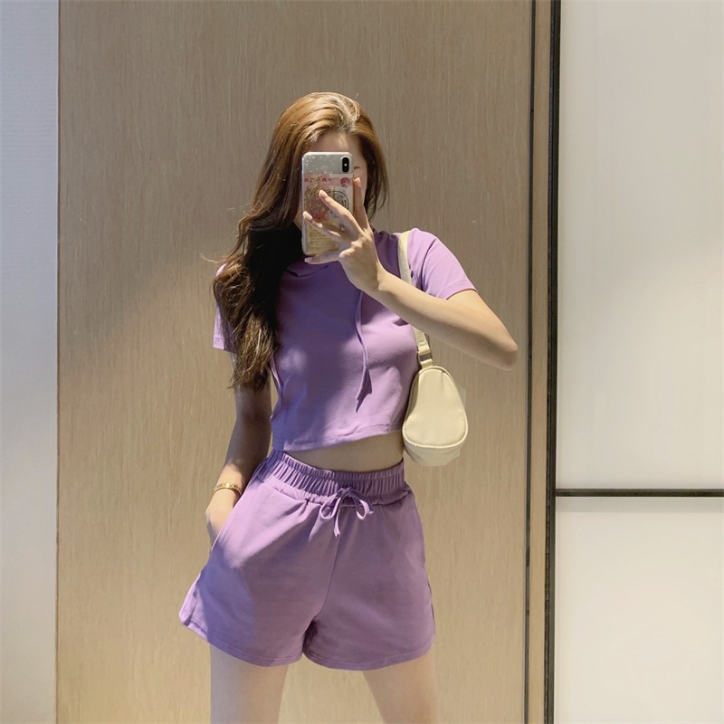 ชุดกีฬา-เสื้อแขนสั้น-กางเกงขาสั้น-ขากว้าง-สองชิ้น-แฟชั่นฤดูร้อน-สําหรับผู้หญิง-ใส่ออกกําลังกาย-เล่นโยคะ-วิ่ง-mc-wbps