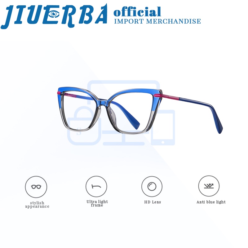 jiuerba-ใหม่-แว่นตา-tr90-พิมพ์ลายเสือดาว-แมว-ป้องกันแสงสีฟ้า-แฟชั่น-สําหรับผู้ชาย-และผู้หญิง