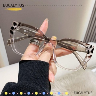 Eutus แว่นตา ทรงสี่เหลี่ยม น้ําหนักเบา ป้องกันแสงสีฟ้า แบบพกพา สําหรับผู้ชาย และผู้หญิง