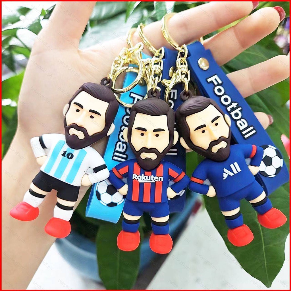 fash-q-version-lionel-messi-พวงกุญแจ-จี้ตุ๊กตา-fc-barcelona-psg-arg-ของเล่นสําหรับเด็ก