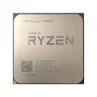 ซ็อกเก็ต AMD Ryzen 5 1500X R5 1500X 3.5 GHz Quad-Core Eight-Core CPU Processor L3=16M 65W YD150XBBM4GAE AM4