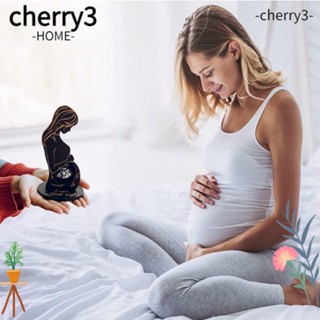 Cherry3 กรอบรูปไม้อัลตร้าซาวด์ ของขวัญตั้งครรภ์ สําหรับแม่ และเด็ก ตกแต่งบ้าน