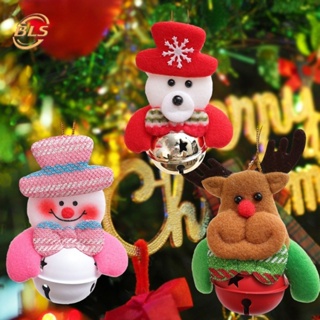 ตุ๊กตาแขวนต้นคริสต์มาส DIY จี้กระดิ่ง / ซานตาคลอส สโนว์แมน กวาง เครื่องประดับคริสต์มาส / ของตกแต่งปีใหม่ สําหรับของขวัญที่บ้าน