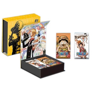 กล่องการ์ดเกม ลายการ์ตูนอนิเมะ One Piece CR MR CP Luffy Zoro Shanks Boa Hancock Sanji Robin Ace Sabo สําหรับเก็บสะสม