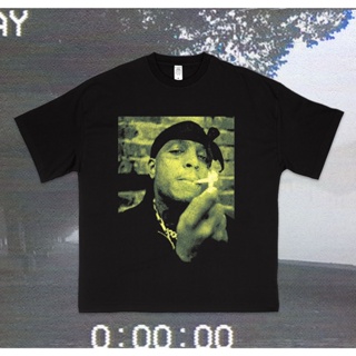 [S-5XL]ผ้าฝ้าย 100% หน้ากากสกี THE SLUMP GOD X01 TEE