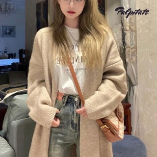 Palpitate ใหม่ เสื้อกันหนาว ลําลอง ทรงหลวม ความยาวปานกลาง สําหรับผู้หญิง