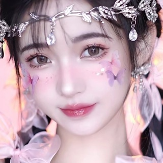 Internet Celebrant Eye Makeup Bright Diamond Tears Drill Girl Face Sticker Set Fairy Eye Tears Mole Sticker Diamond Stage Makeup Sequin Gel