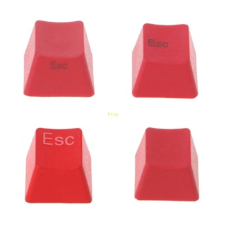 Bt ปุ่มกดย้อมสี ESC R4 OEM DIY สีแดง สําหรับคีย์บอร์ด Mechani