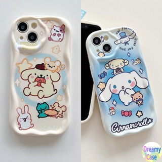 เคสโทรศัพท์มือถือ ขอบโค้ง ลายโดนัท สุนัข กระต่ายน่ารัก สําหรับ Samsung Galaxy S23 S22 S21 Plus Ultra 20 FE A53 A54 A71 A72 A73 A52S A10S A20S A21S A11 A12 M11 M12