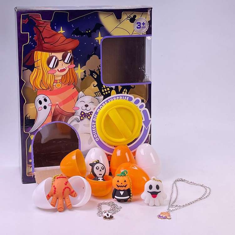 วันฮาโลวีน-gacha-machine-halloween-ตู้หยอดเหรียญของเล่น-เครื่องกาชา-ลูกบอลเซอร์ไพรส์-ของเล่นเด็ก