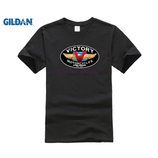 [S-5XL]เสื้อยืด พิมพ์ลาย Victory Motorcycles Guys USA สําหรับผู้ชาย