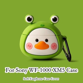 【ส่วนลด】เคสหูฟัง แบบนิ่ม ลายการ์ตูน สําหรับ Sony WF-1000 XM5 WF-1000 XM5