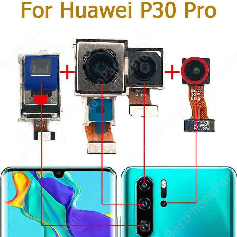 สําหรับ Huawei P30 Pro กล้องด้านหลัง ของแท้ กล้องด้านหลัง โมดูล สํารอง ...