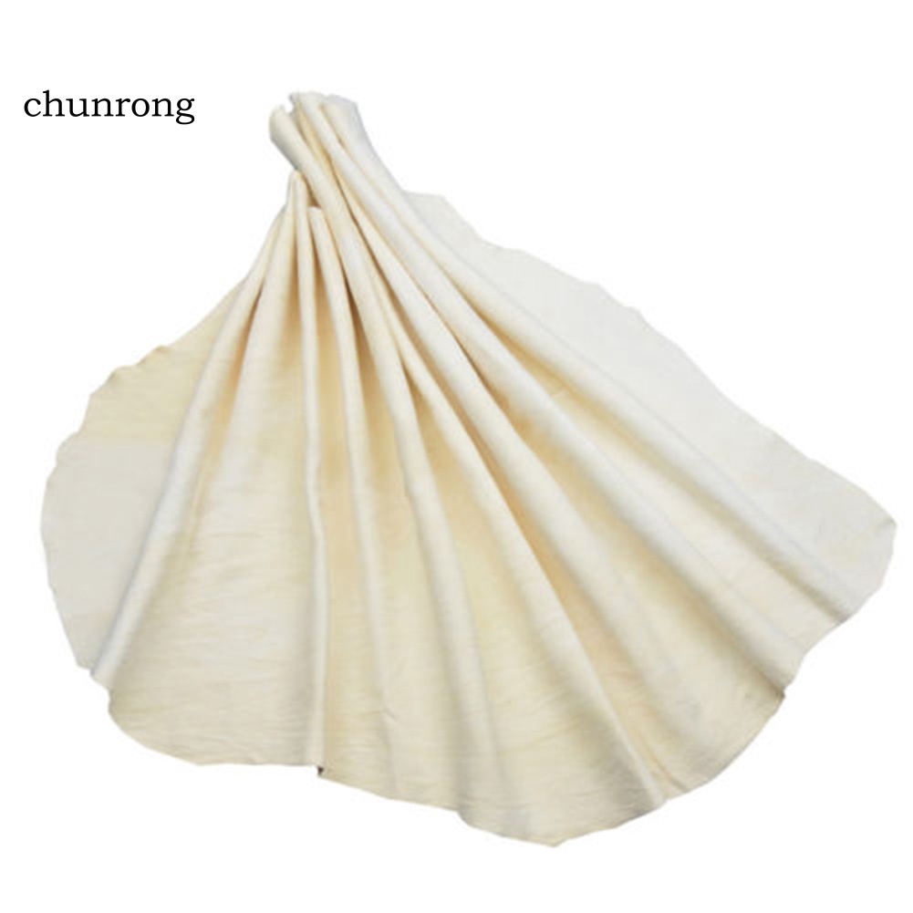 chunrong-ผ้าขนหนูหนังเทียม-ดูดซับน้ําได้ดี-สําหรับทําความสะอาดรถยนต์