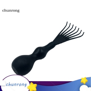 Chunrong แปรงหวีผมพลาสติก ด้ามจับฝัง สําหรับทําความสะอาดบ้าน