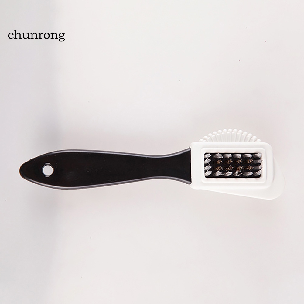 chunrong-แปรงลวดทองแดง-สามด้าน-สําหรับทําความสะอาดรองเท้าบูท