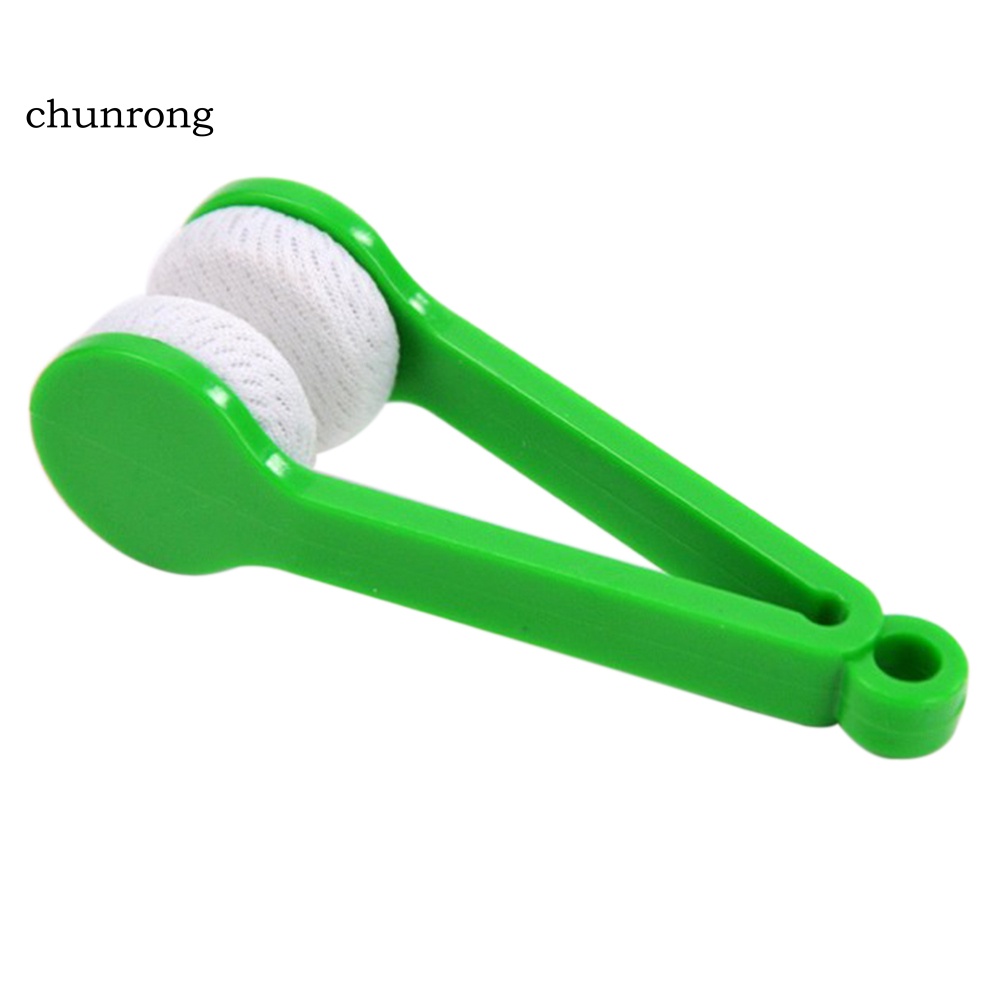 chunrong-แปรงไมโครไฟเบอร์-แบบพกพา-สําหรับทําความสะอาดเลนส์แว่นตา-แว่นกันแดด