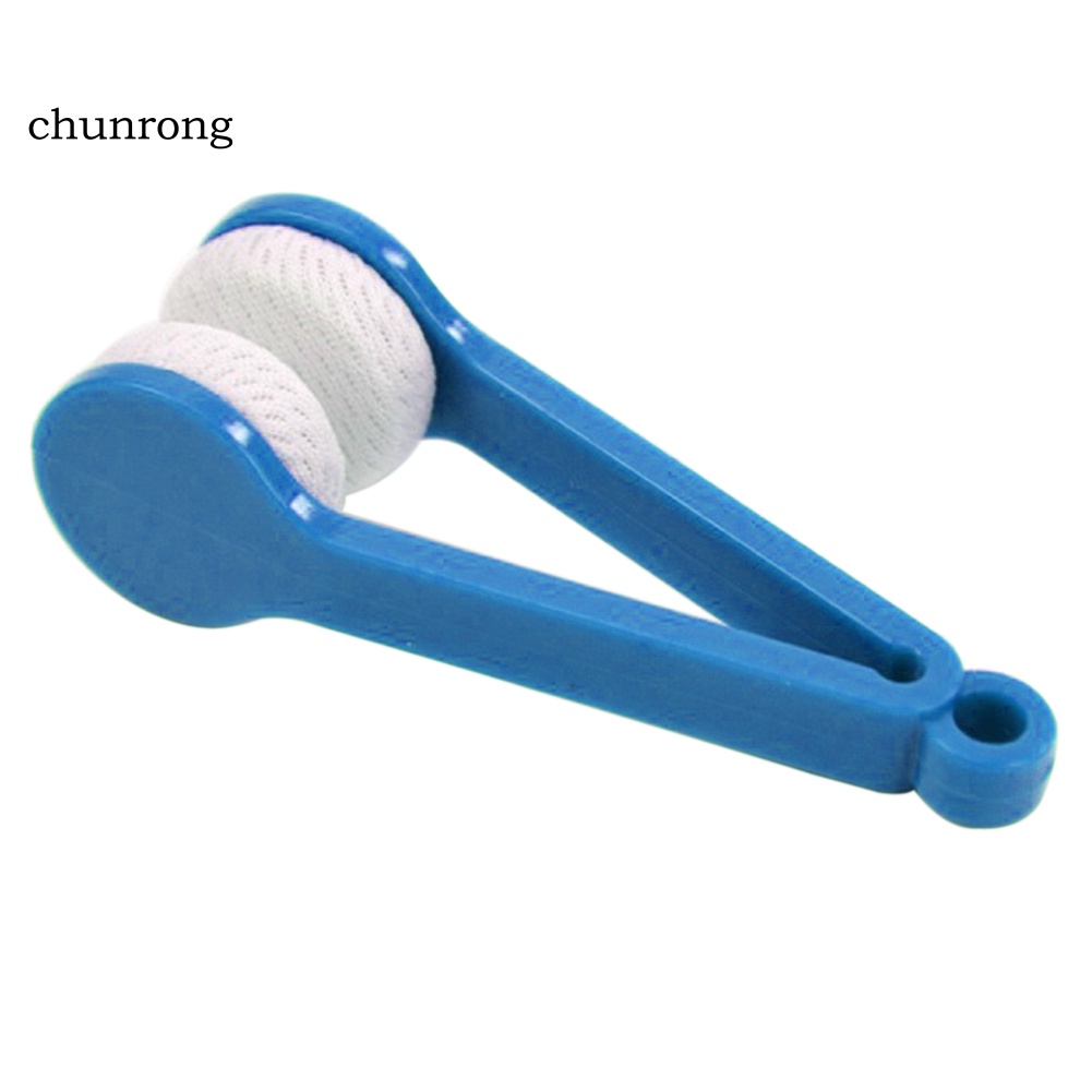chunrong-แปรงไมโครไฟเบอร์-แบบพกพา-สําหรับทําความสะอาดเลนส์แว่นตา-แว่นกันแดด