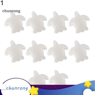 Chunrong 10 ชิ้น ดาว แมงมุม เต่า รูปร่าง น้ํามัน ดูดซับอ่าง สปา สระว่ายน้ํา ครัว ฟองน้ําทําความสะอาด