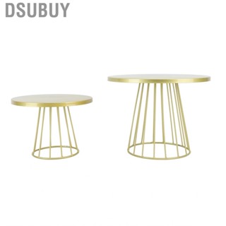 Dsubuy Cake Stand Round Iron Exquisite Multifunctional Display US