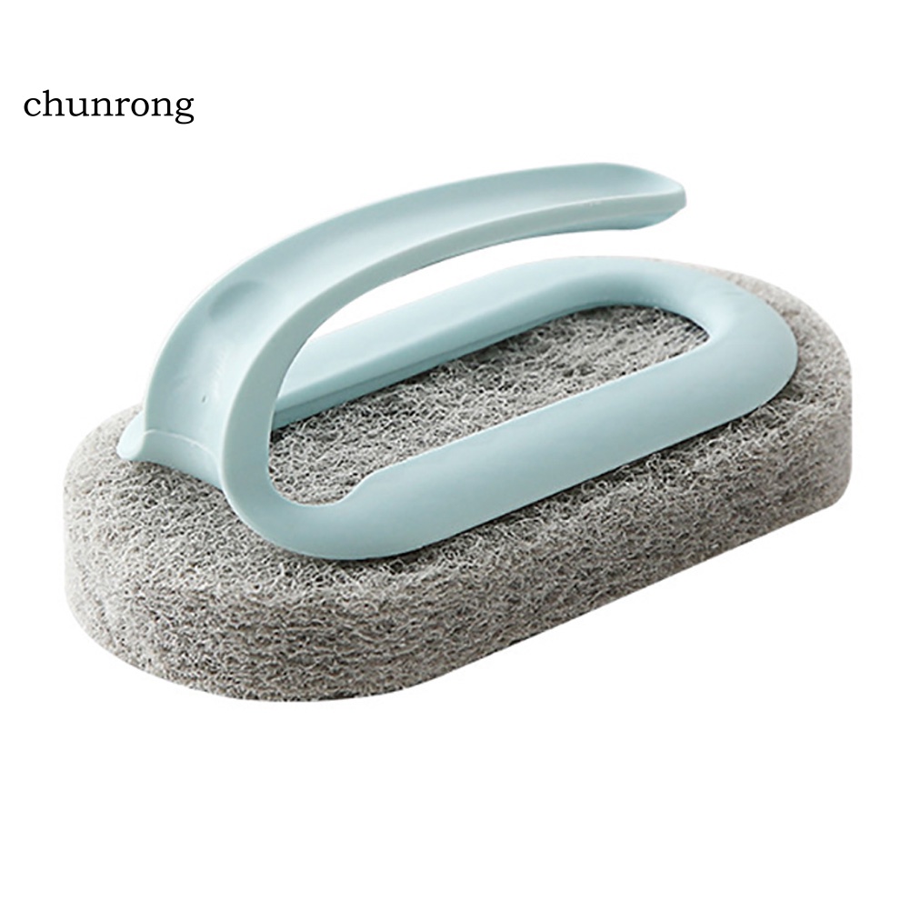 chunrong-แปรงฟองน้ําทําความสะอาด-ด้ามจับแบบมือถือ-สําหรับห้องครัว-ห้องน้ํา