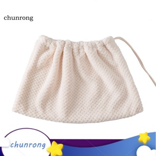 Chunrong แผ่นไม้ถูพื้น แบบแห้งเร็ว ดูดซับได้ดี สีพื้น สําหรับใช้ในครัวเรือน