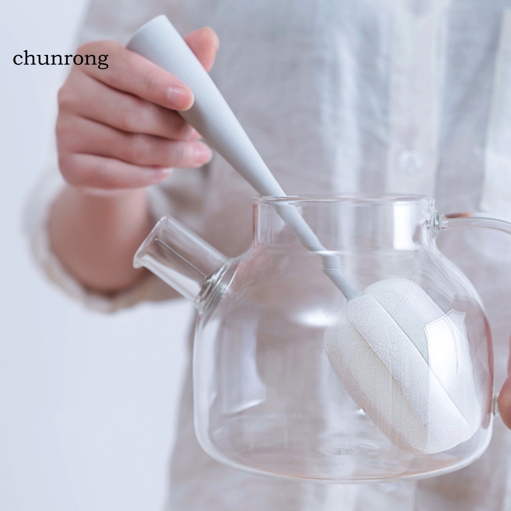 chunrong-แปรงฟองน้ํา-ด้ามจับยาว-แนวตั้ง-ใส่สบาย-สําหรับล้างจาน-ขวดโฟม