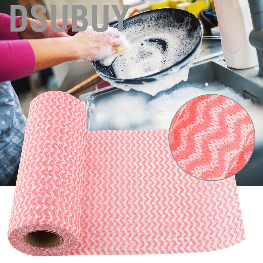 dsubuy-dish-cloth-50pcs-disposable-non-stick-oil-non-woven-fabric-duster-hand-towel-for-kitchen