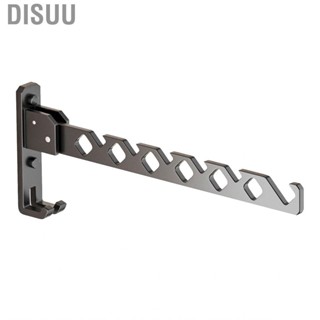 Disuu Slip Clothes Drying Racks  Home Folding  Hook Retractable Easy Installation Wall Mount Strong Load Bearing  for