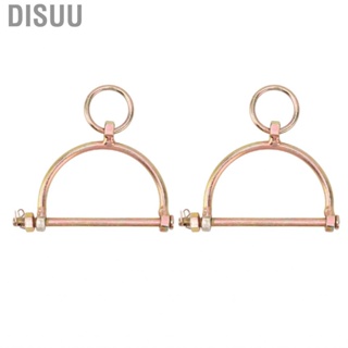 Disuu 2PCS Cow Nose Rings Clamps Stainless Steel Bull Cattle