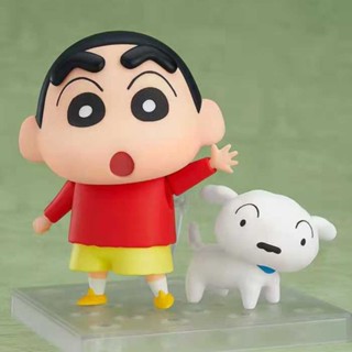  โมเดลฟิกเกอร์ รูปชินจัง GSC Nendoroid Q Version Crayon เปลี่ยนหน้าได้ เหมาะกับของขวัญ ของเล่นสําหรับเด็ก